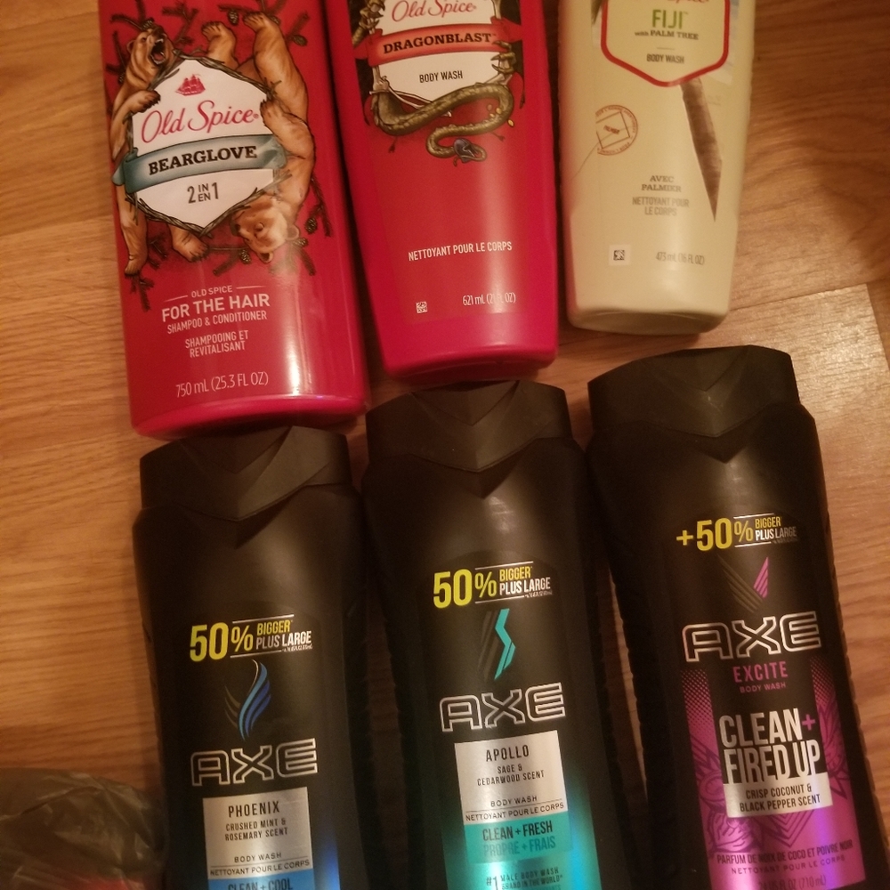 Mens sprays etc